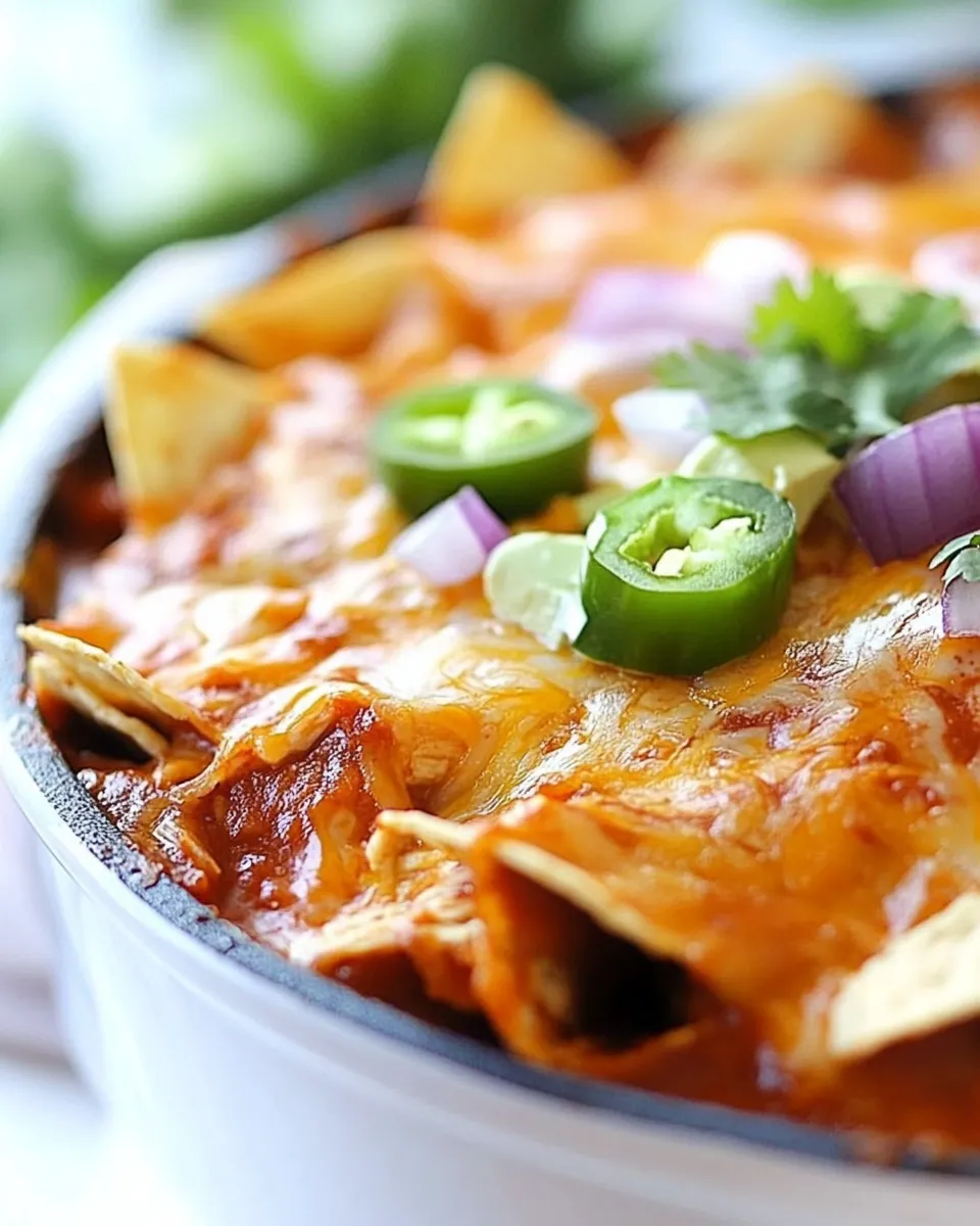 Classic Chicken Enchilada Skillet Recipe image