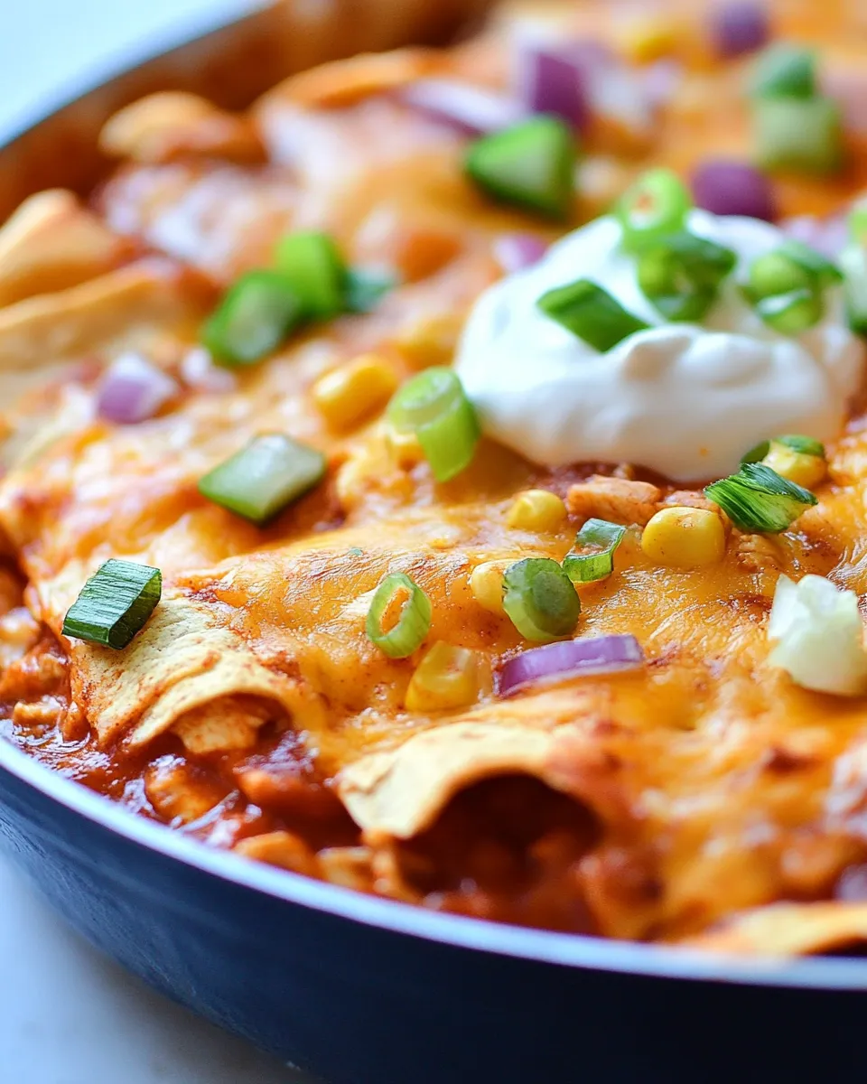 Easy Chicken Enchilada Skillet Recipe picture