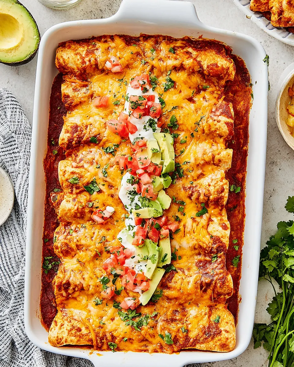 Classic Chicken Enchiladas recipe photo