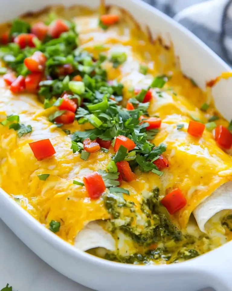 Homemade Chicken Enchiladas with Green Chile Sauce photo