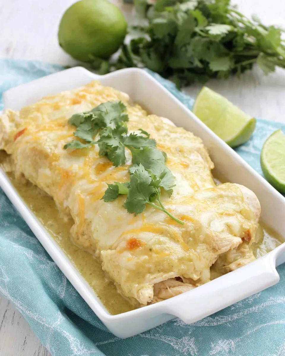 Delicious Chicken Enchiladas with Green Sauce picture