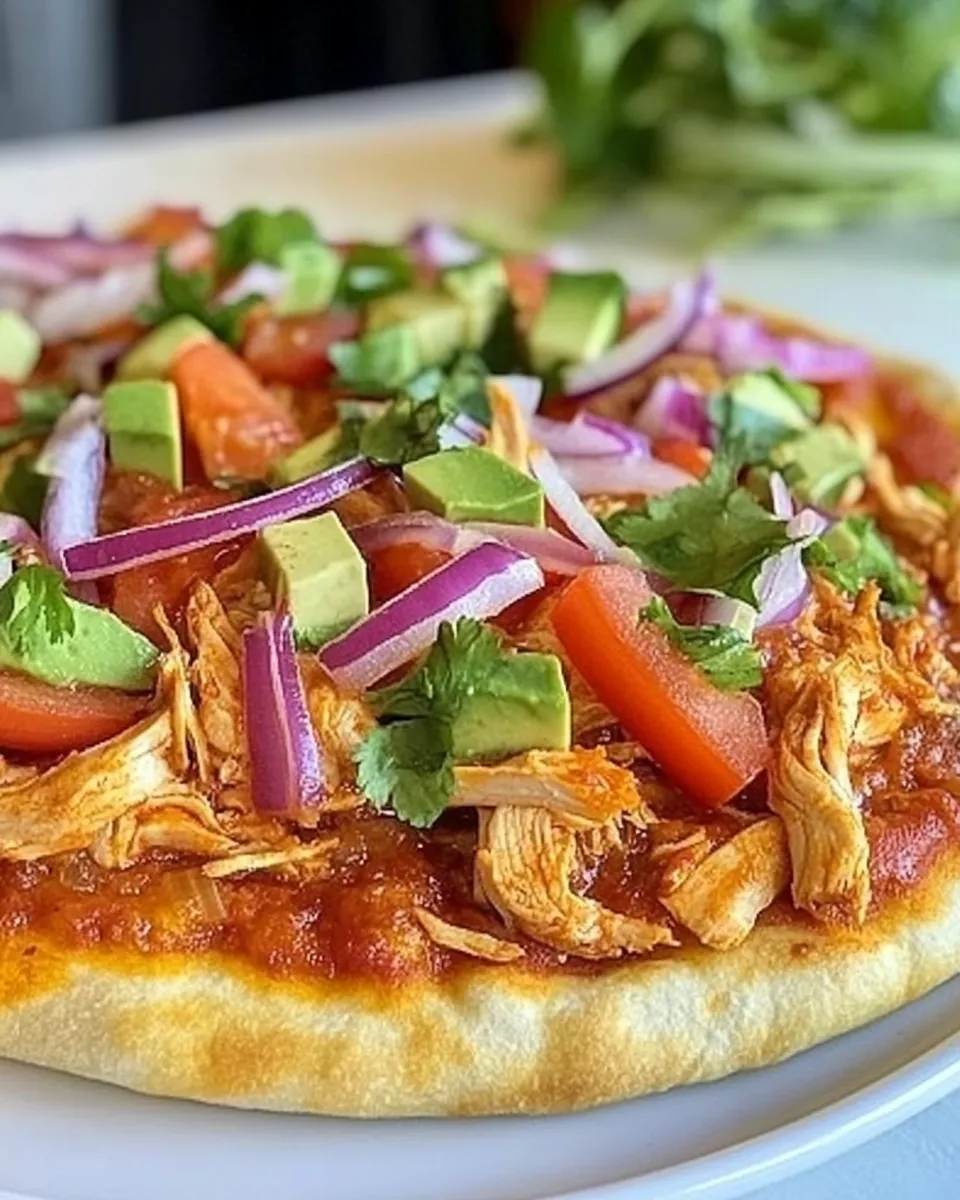 Homemade Chicken Fajita Pizza photo