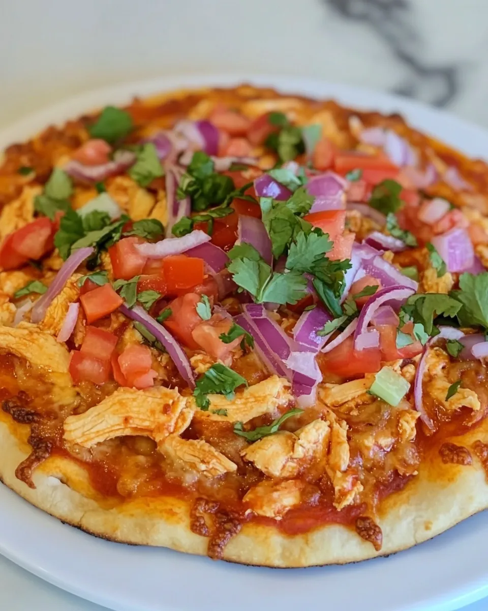 Classic Chicken Fajita Pizza image
