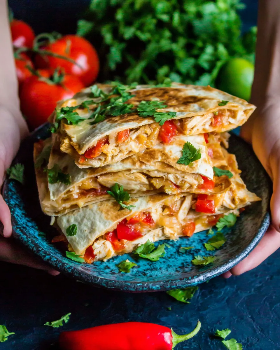 Classic Chicken Fajita Quesadilla image