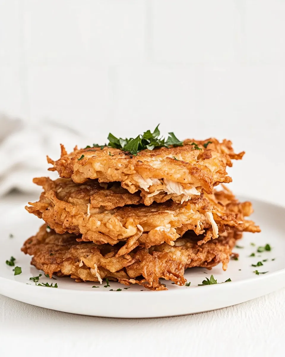 Classic Chicken Fritters recipe image