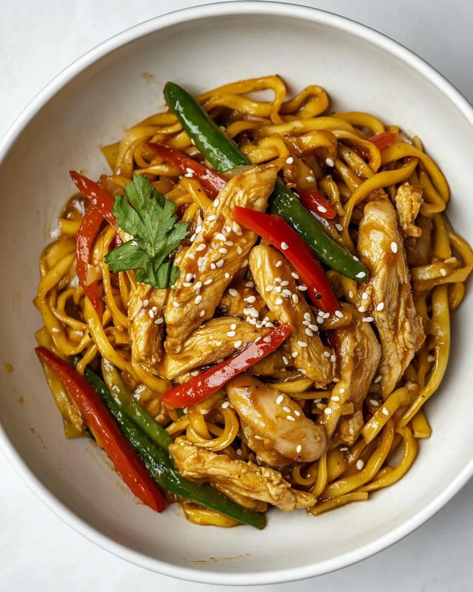 Easy Chicken Hokkien Noodle Stir Fry picture