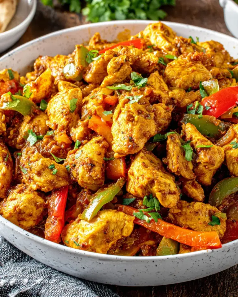 Homemade Chicken Jalfrezi recipe photo