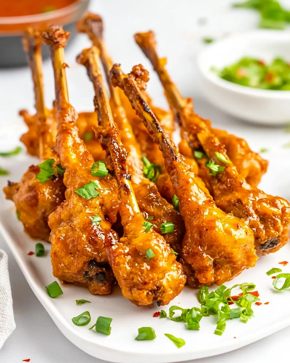 Easy Chicken Lollipops recipe photo