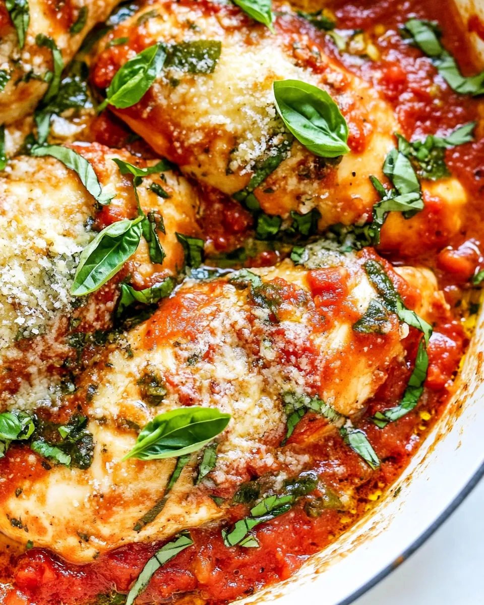 Delicious Chicken Marinara dish photo