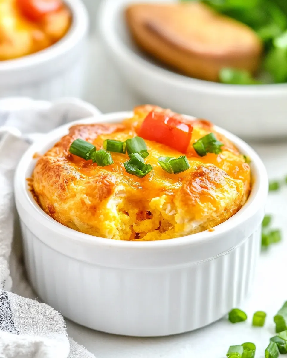 Easy Chicken Mini Breakfast Casserole recipe image