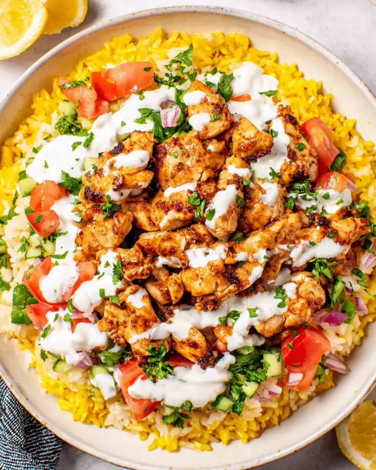 Homemade Chicken Over Rice photo