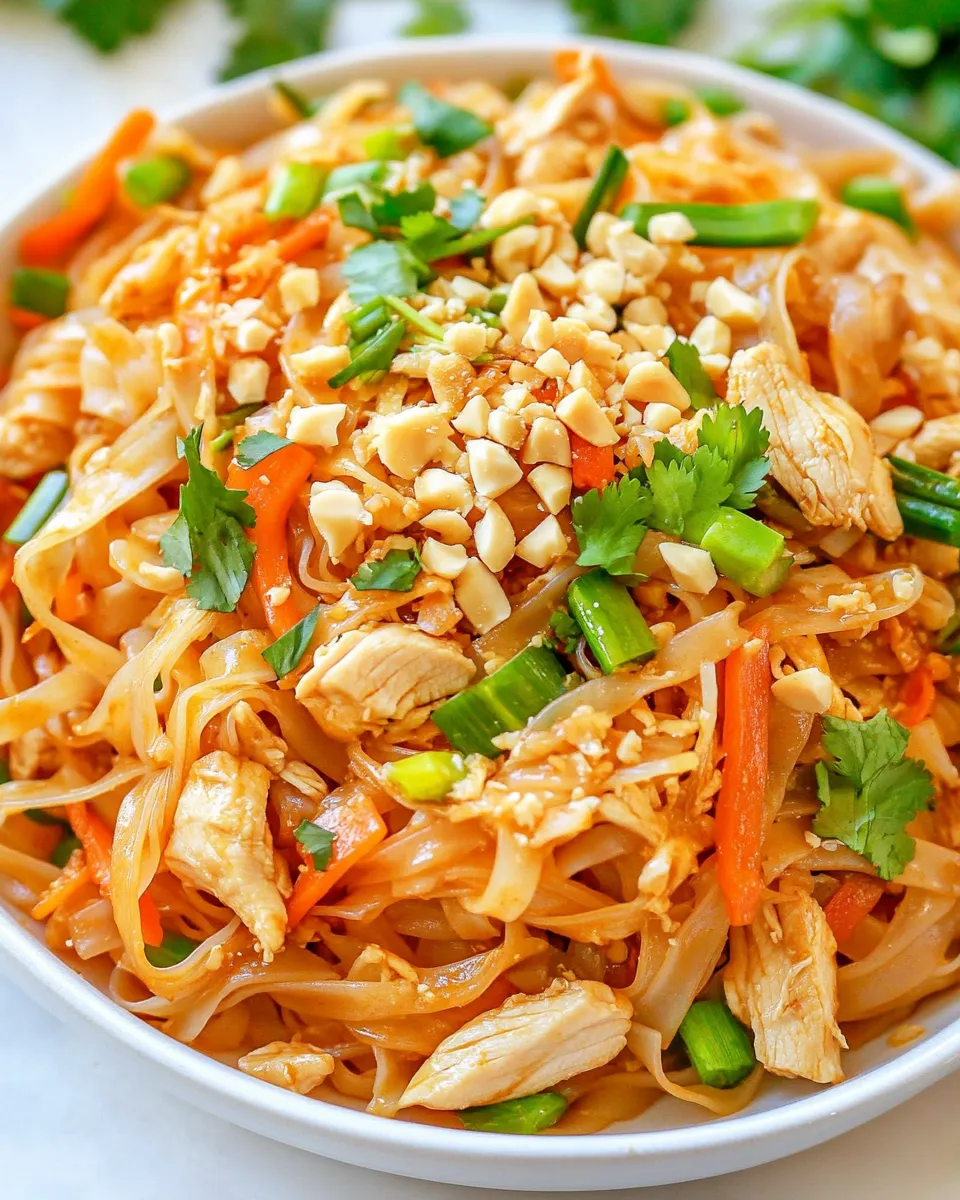 classic Chicken Pad Thai image