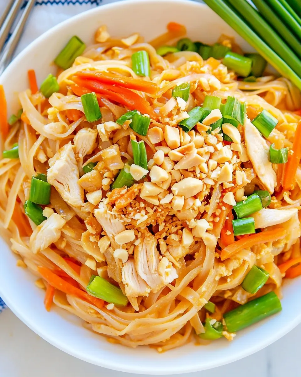 easy Chicken Pad Thai recipe photo