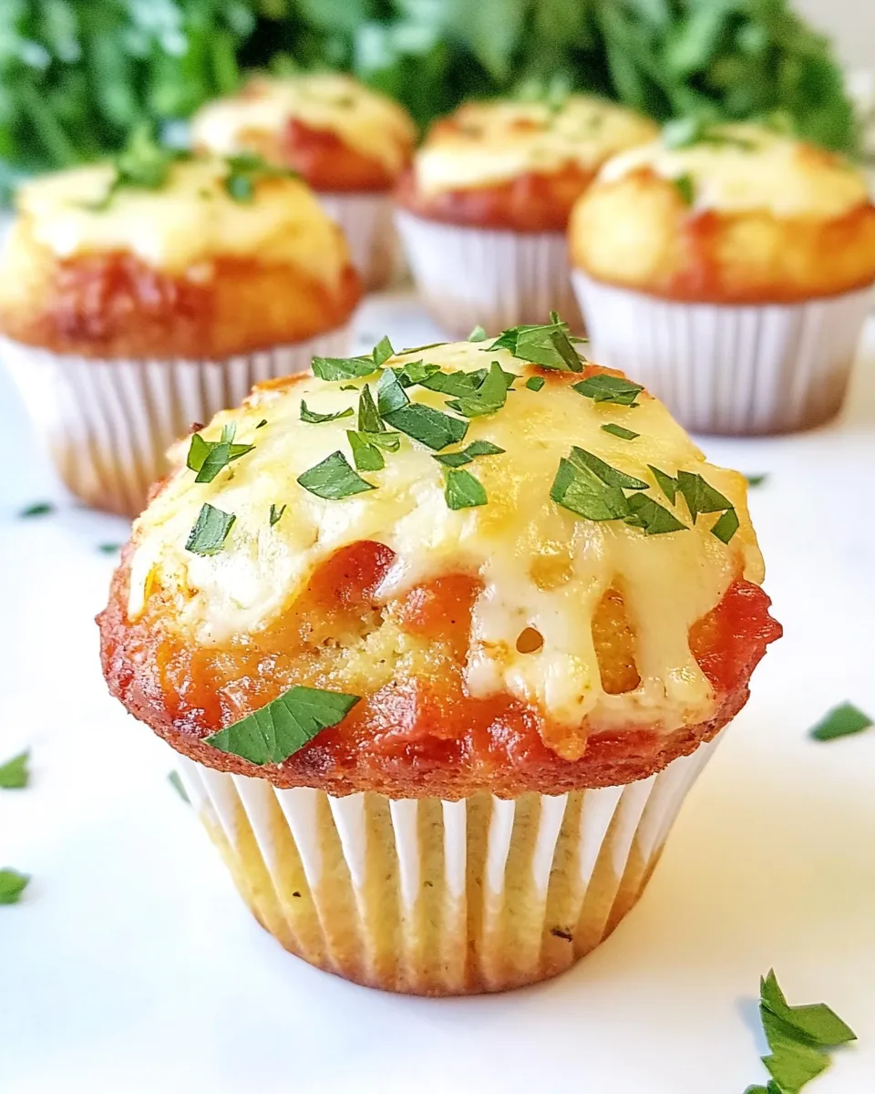 Easy Chicken Parmesan Cupcakes dish photo