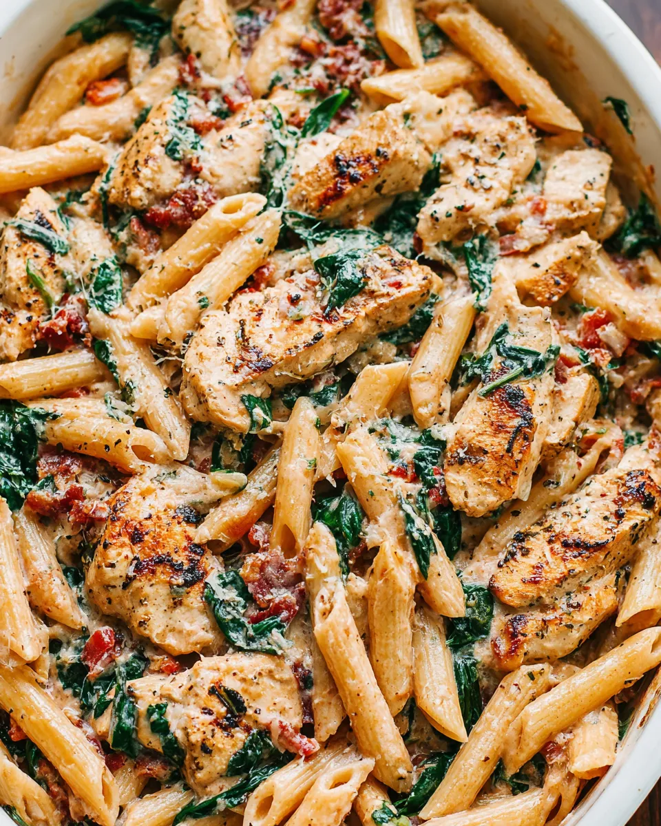 Homemade Chicken Penne Pasta recipe photo