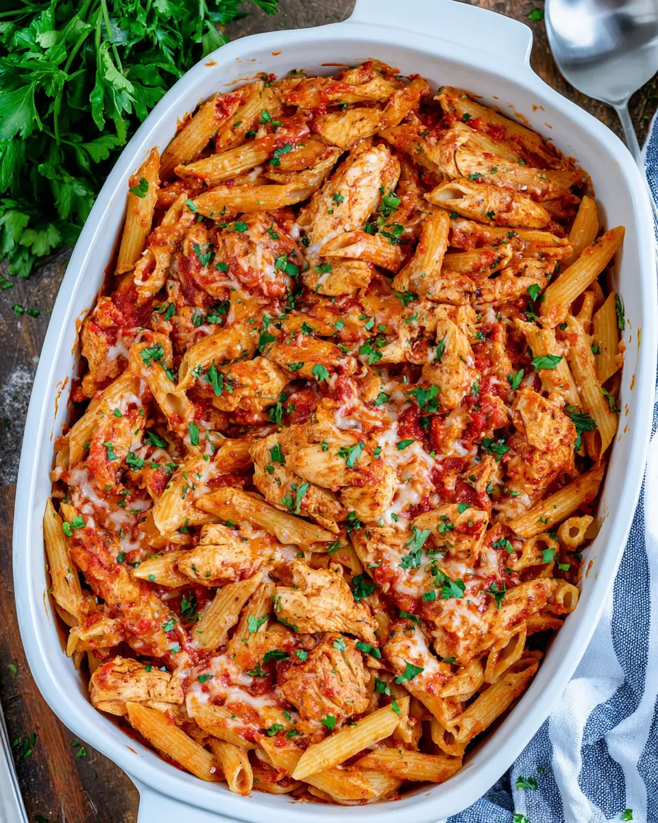 Classic Chicken Penne Pasta (30 minute meal) dish photo