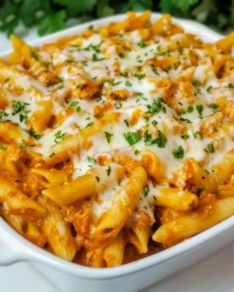 homemade Chicken Penne with Sun-Dried Tomato Sauce photo
