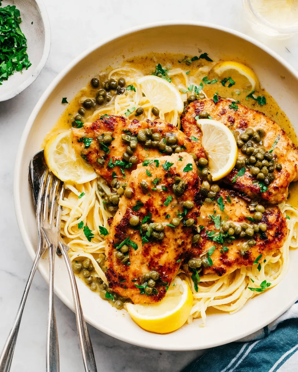 Homemade Chicken Piccata Recipe photo