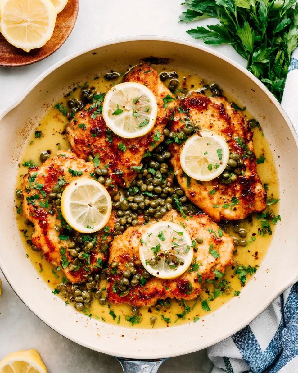 Classic Chicken Piccata Recipe image