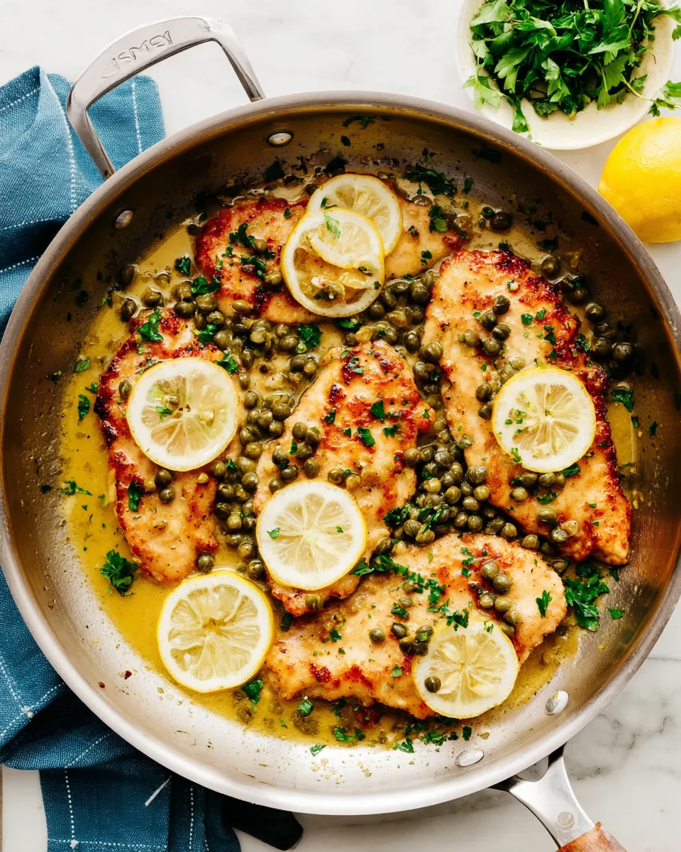 Easy Chicken Piccata Recipe dish photo