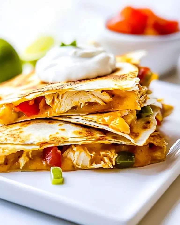Homemade Chicken Quesadillas Recipe photo