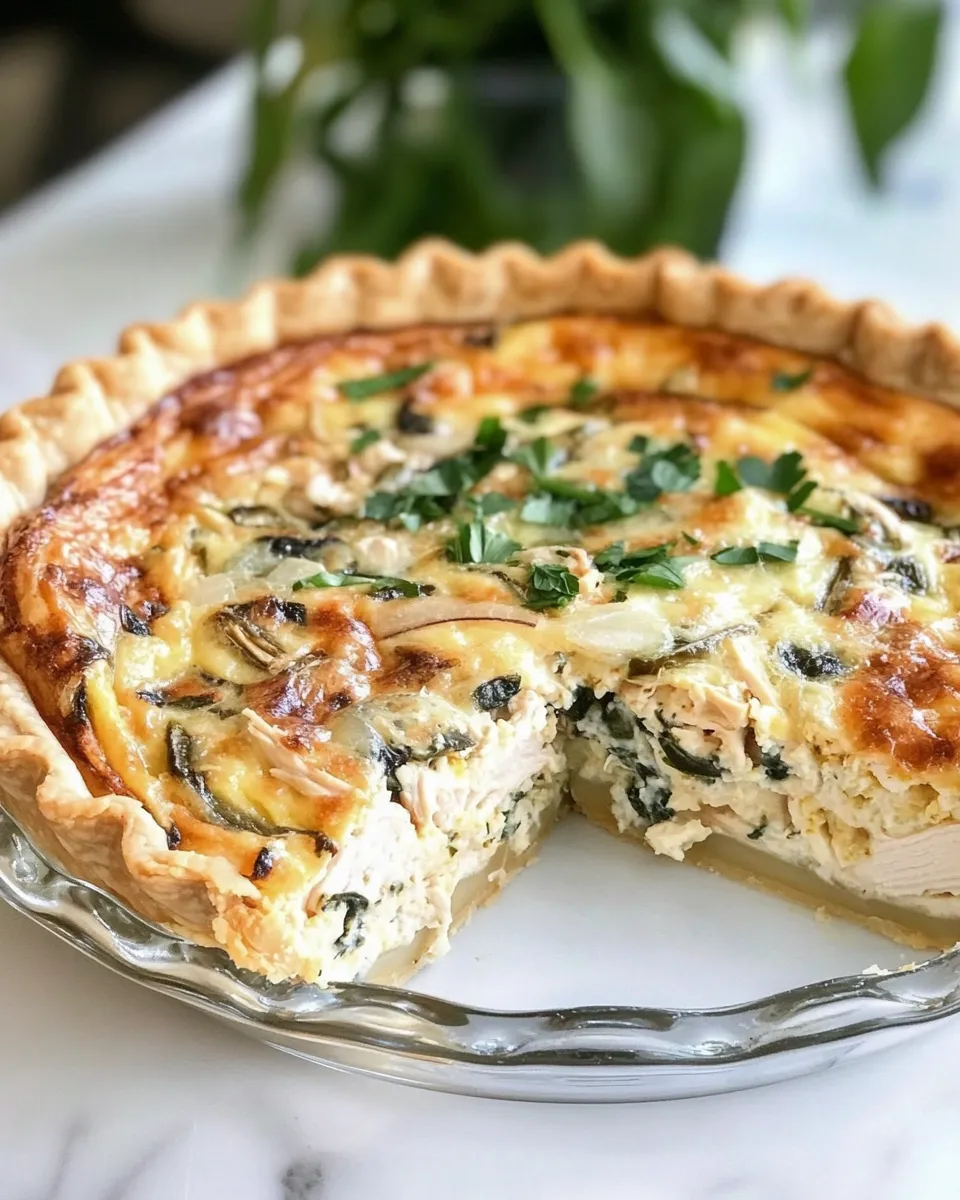 Classic Chicken Quiche image