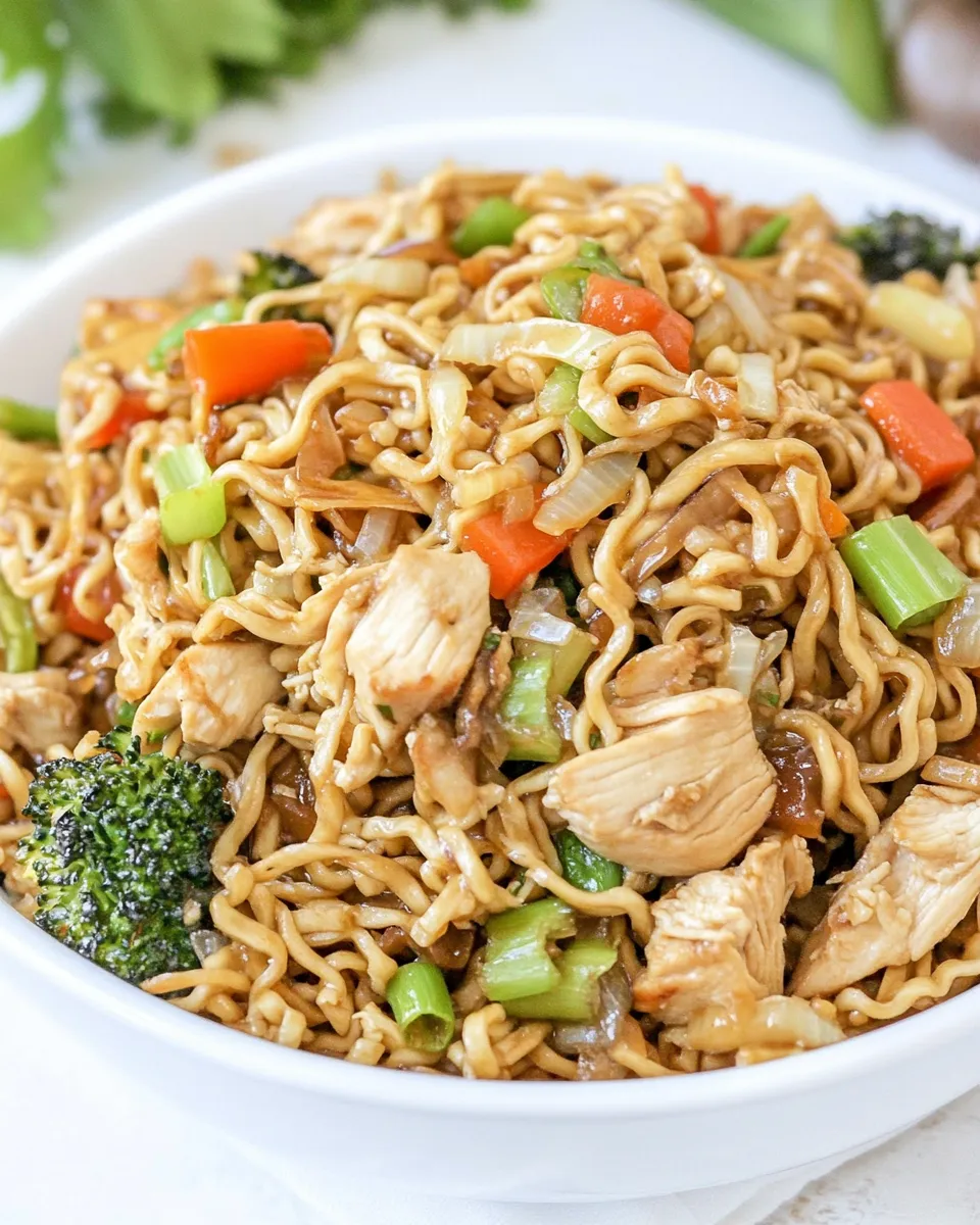 Classic Chicken Ramen Stir-Fry image