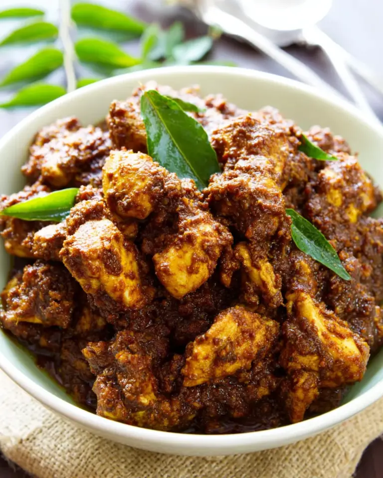 Homemade Chicken Rendang recipe photo