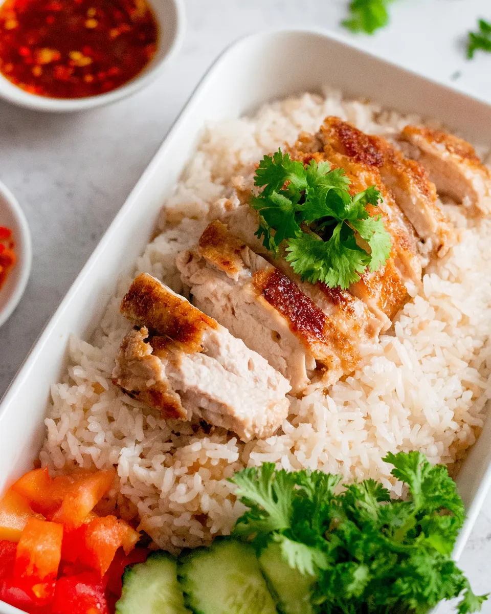 Delicious Chicken Rice photo