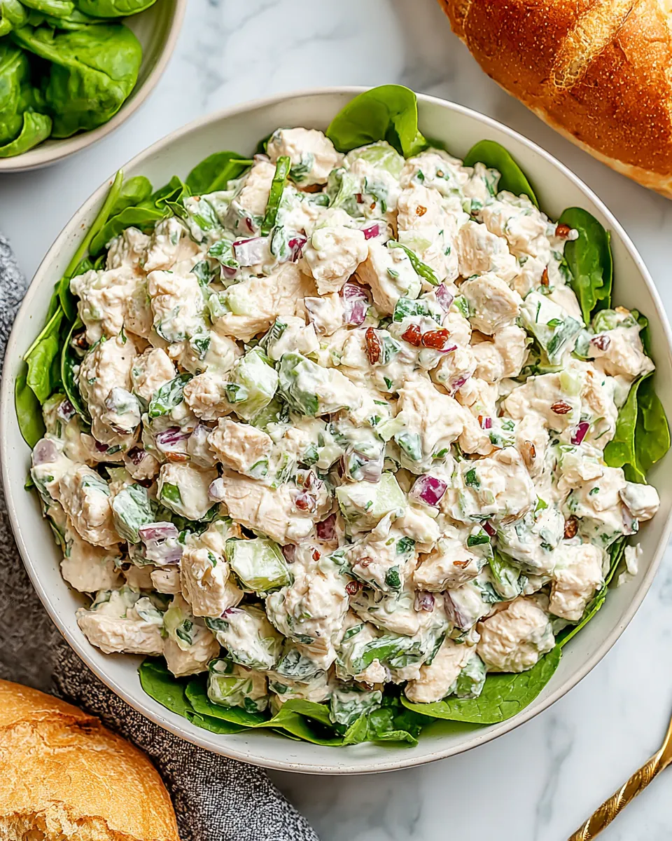 Easy Chicken Salad food shot