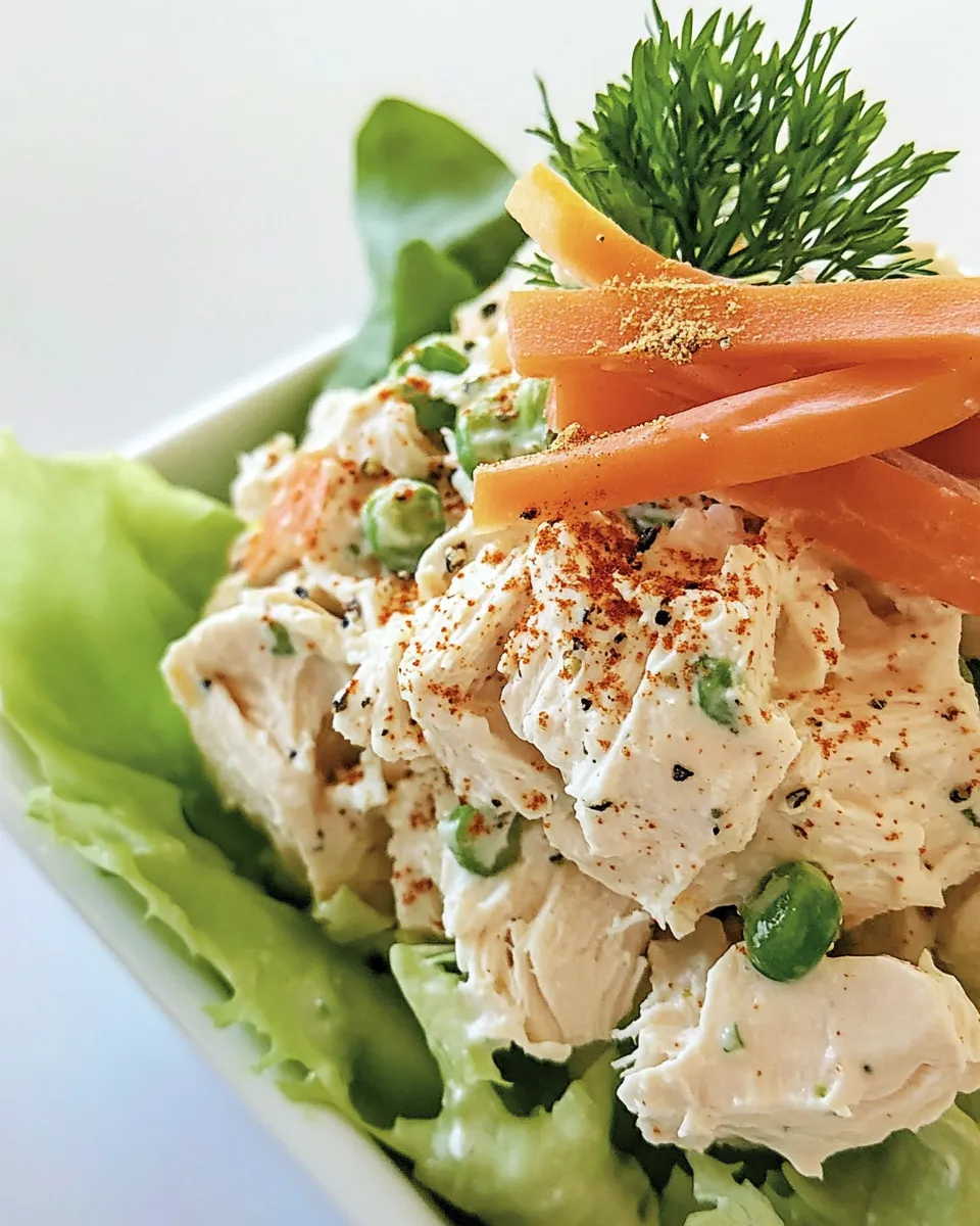 Delicious Chicken Salad Chick Classic Carol Chicken Salad shot