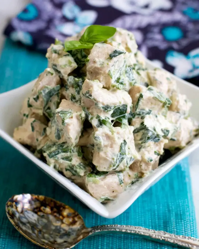 Homemade Chicken Salad with Basil photo