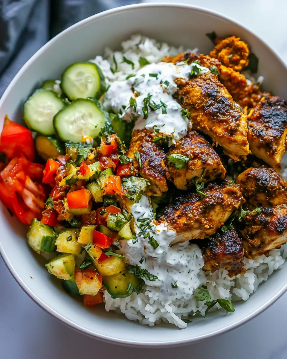 Homemade Chicken Shawarma Bowl photo