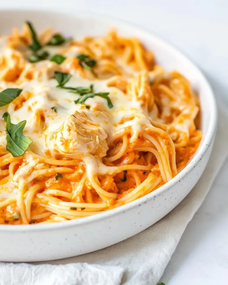Homemade Chicken Spaghetti Recipe photo