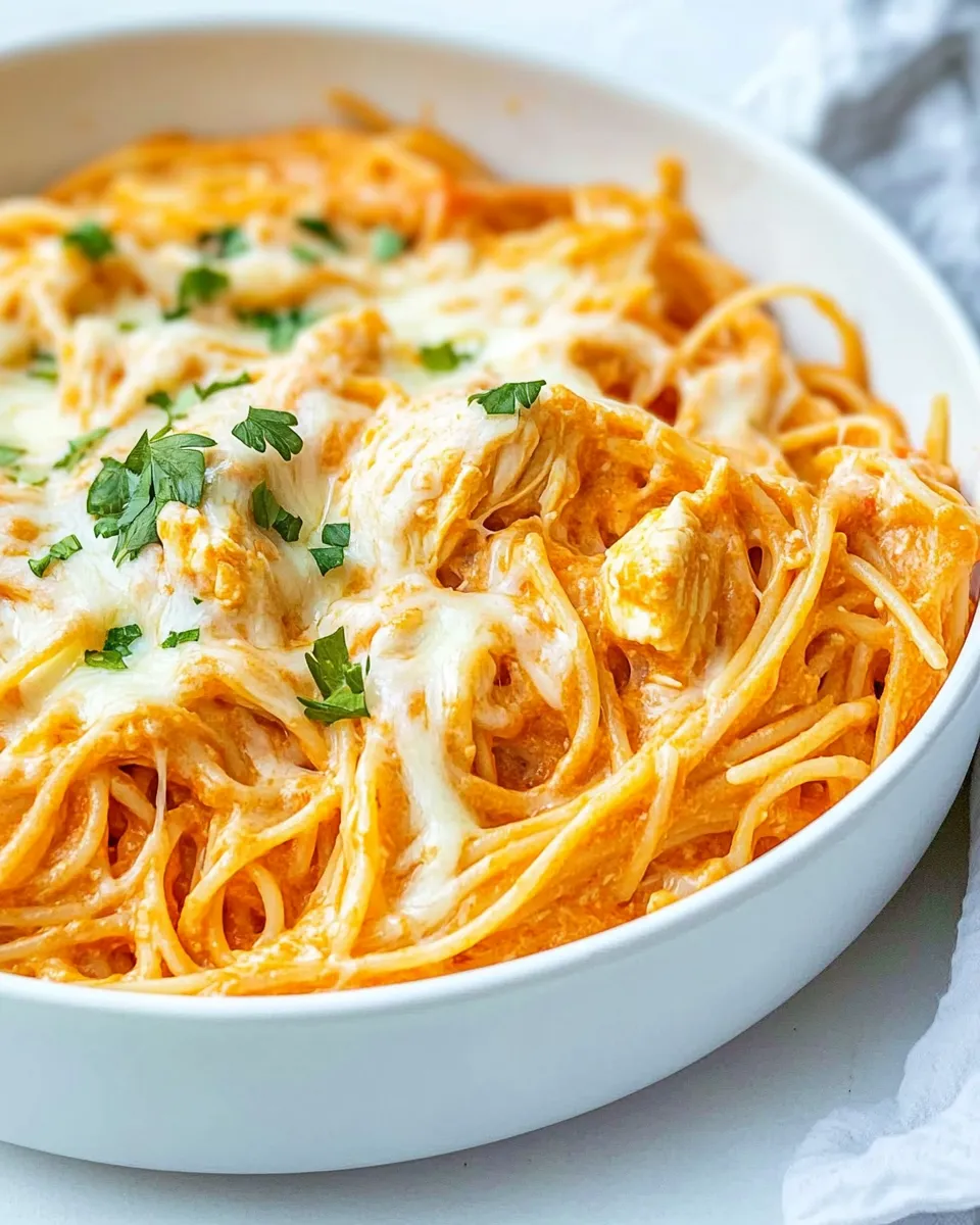 Classic Chicken Spaghetti Recipe image