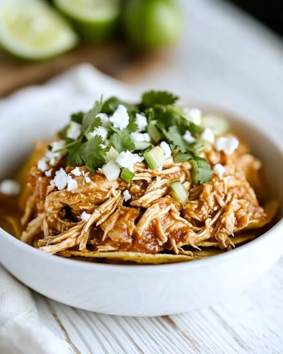 Homemade Chicken Tinga photo