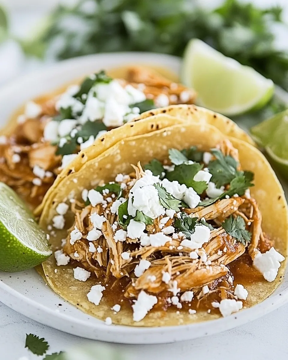 Classic Chicken Tinga recipe image