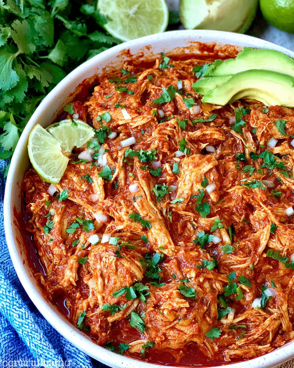 Classic Chicken Tinga Recipe image