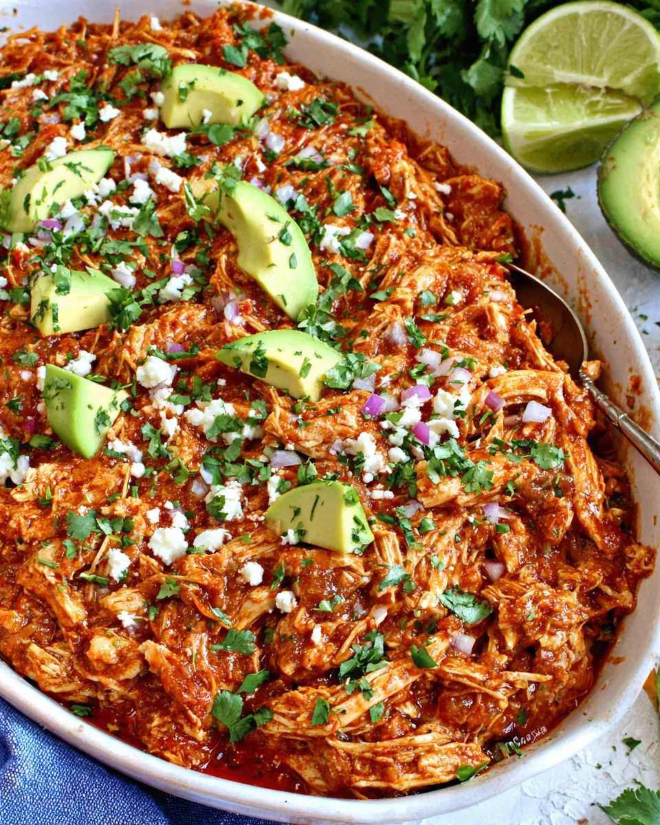 Delicious Chicken Tinga Recipe dish photo