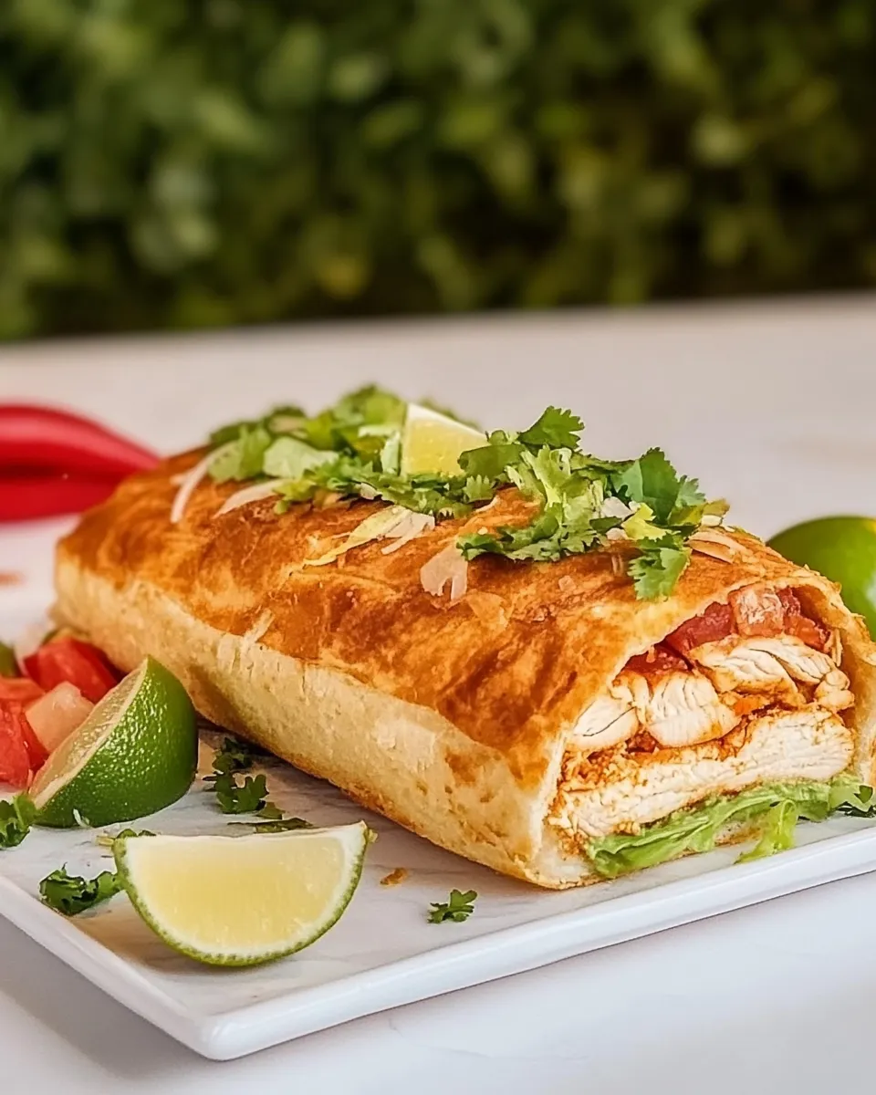 Delicious Chicken Torta dish photo