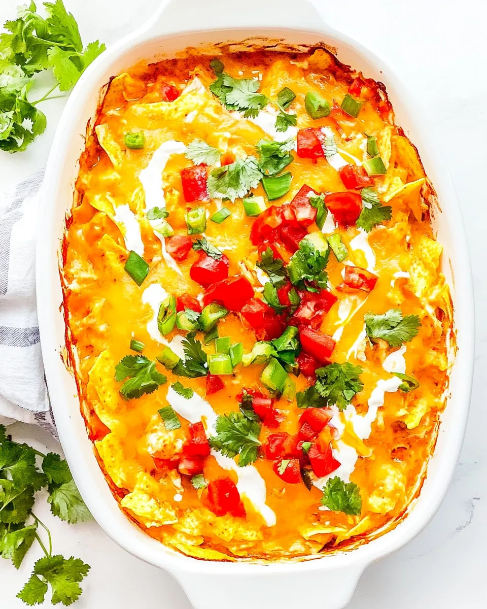 Easy Chicken Tortilla Casserole recipe photo