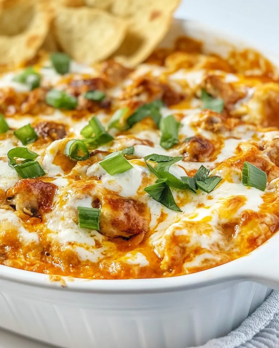 Delicious Chicken Wing Dip plate image