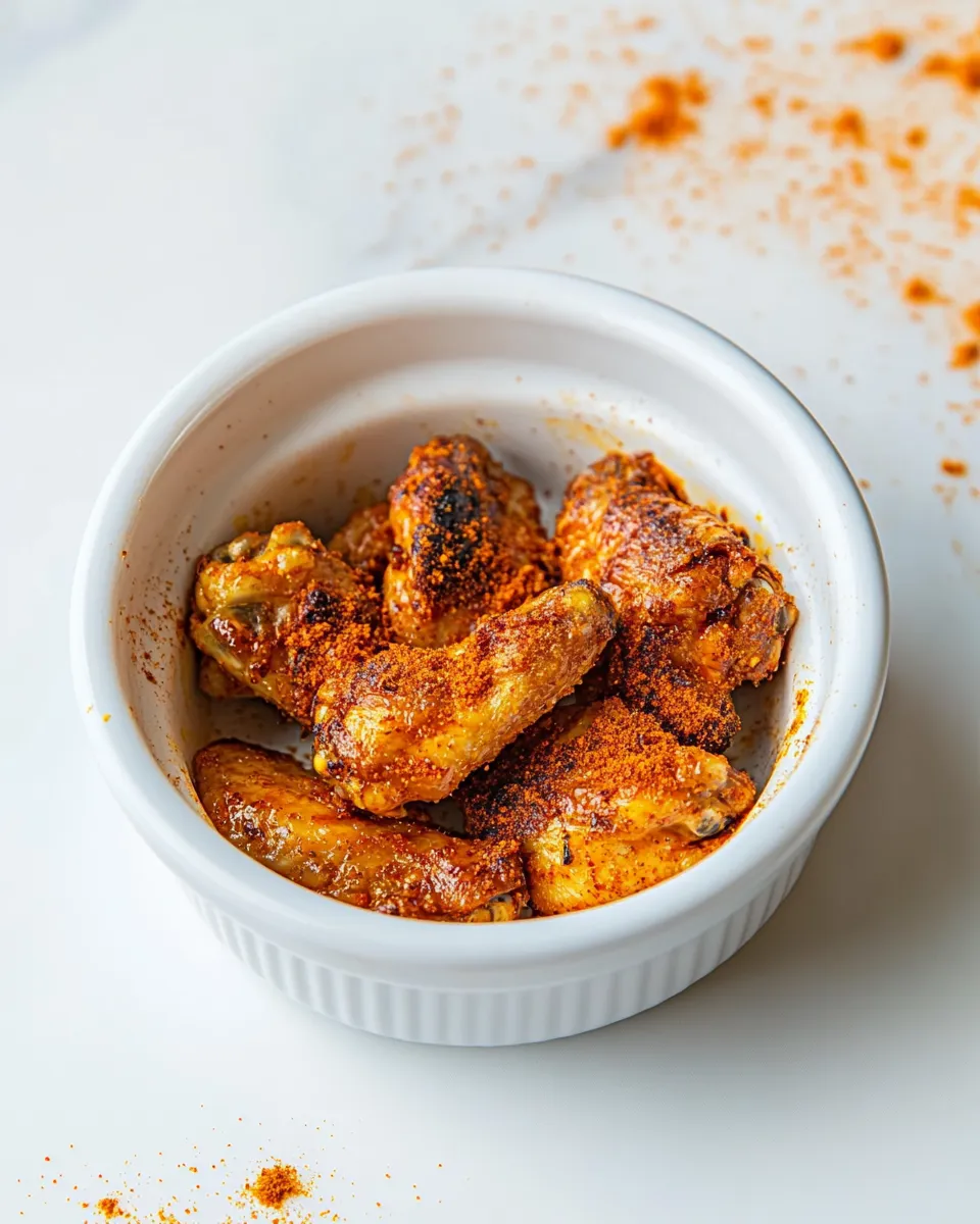 Delicious Chicken Wing Seasoning shot