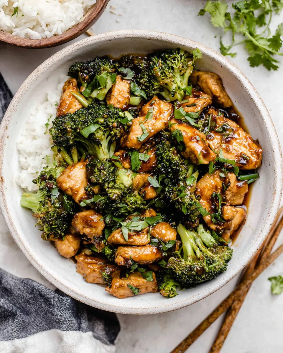 Easy Chicken and Broccoli recipe image