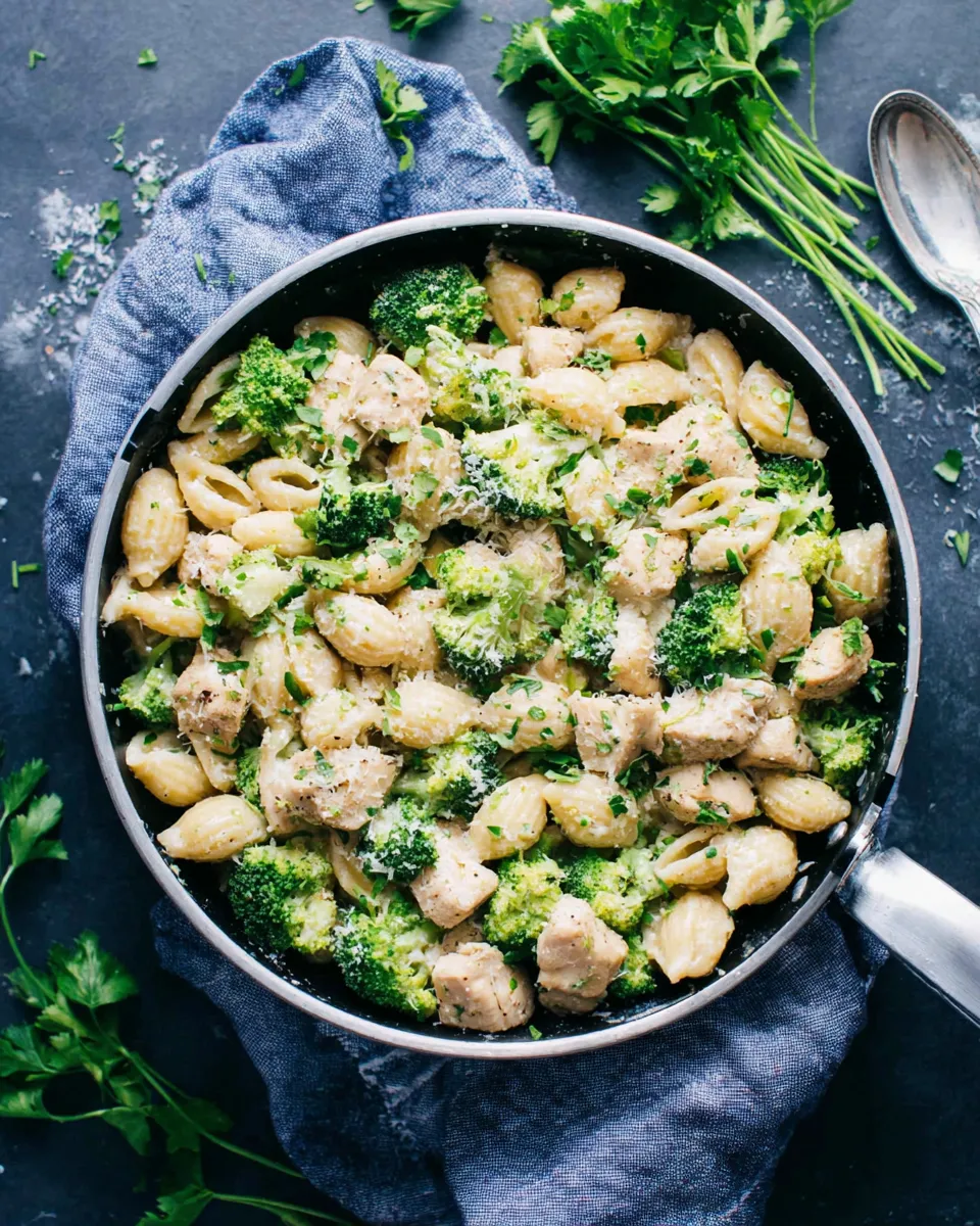 Classic Chicken and Broccoli Pasta image