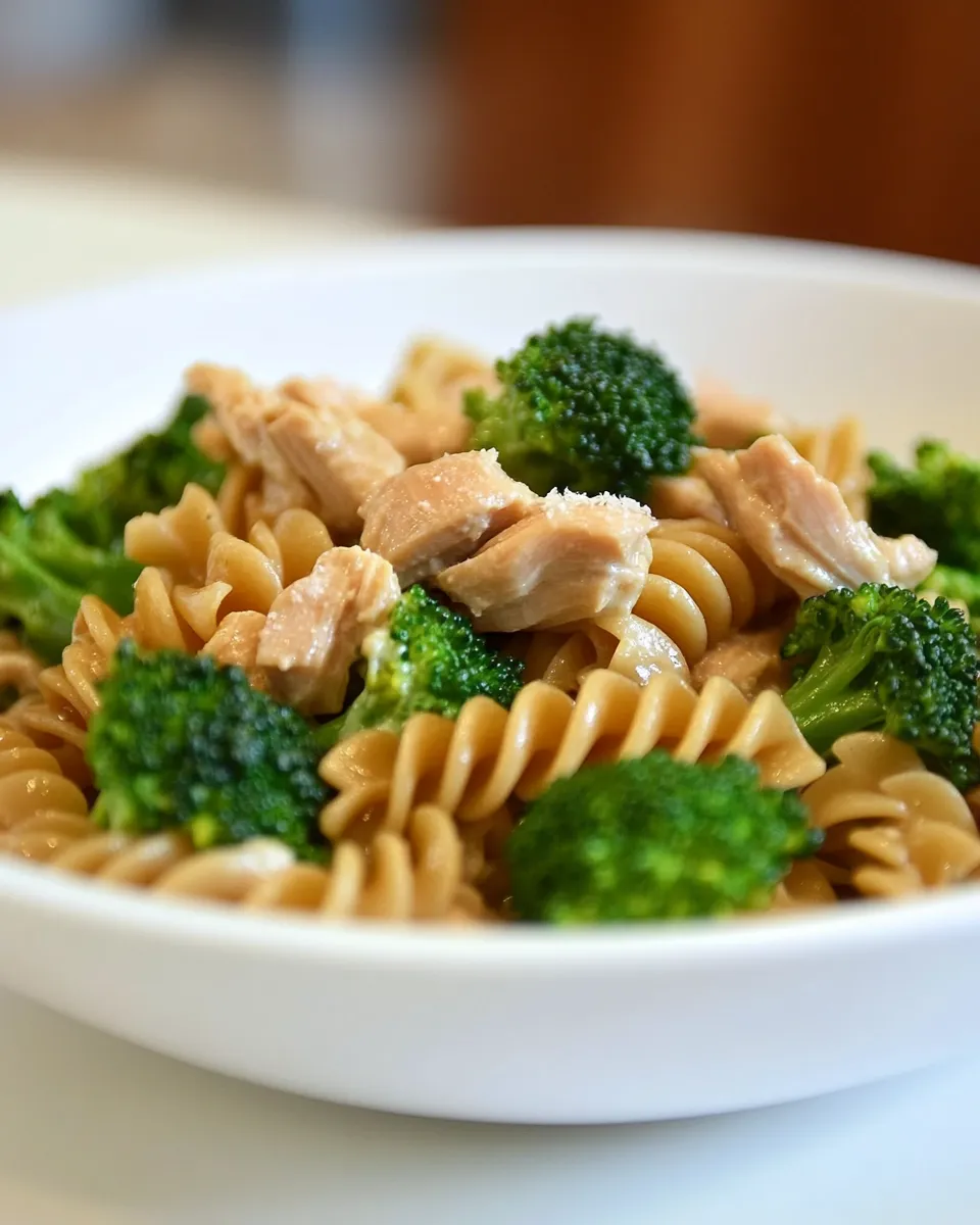 Classic Chicken and Broccoli Pasta Toss Recipe image