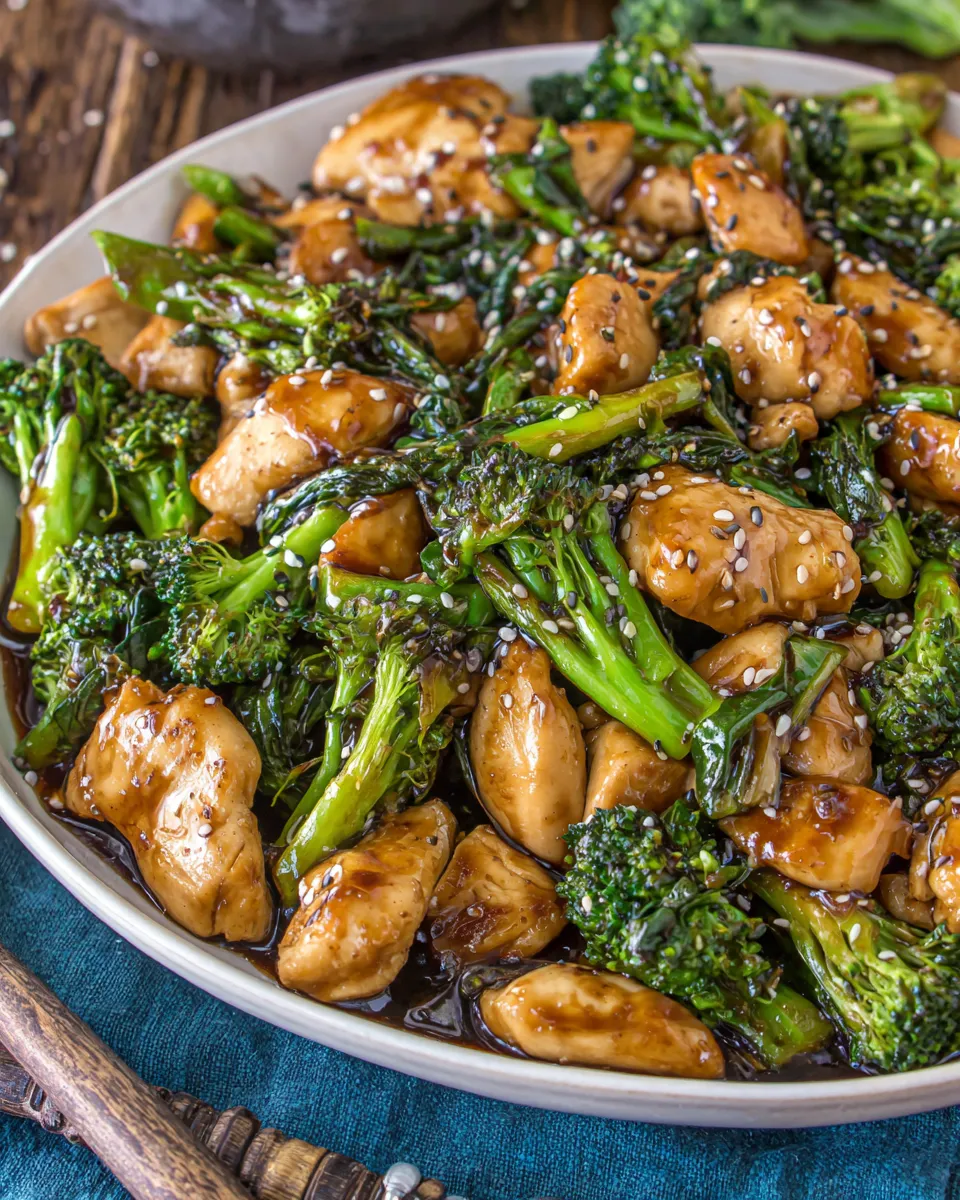 Classic Chicken and Broccoli Stir Fry image