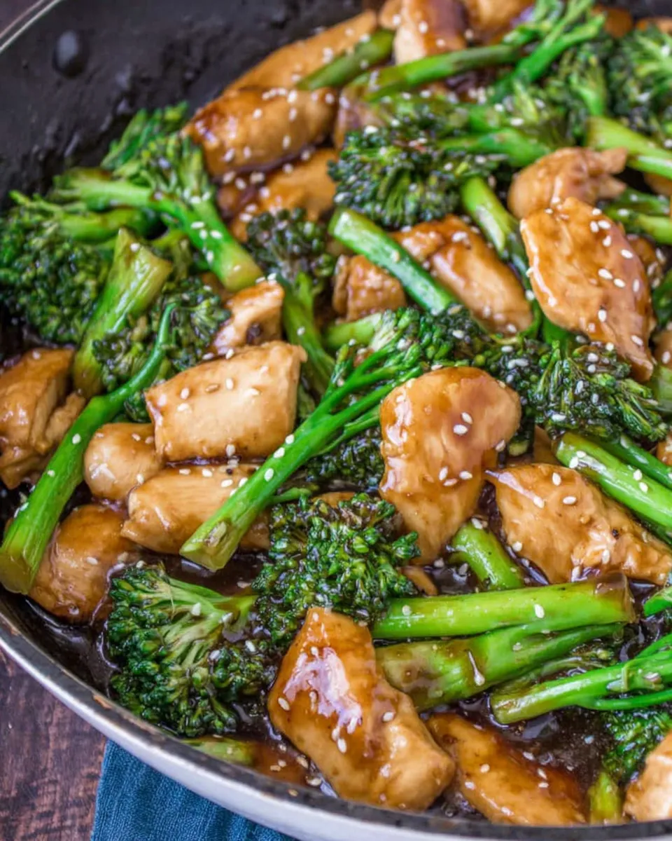 Delicious Chicken and Broccoli Stir Fry dish photo