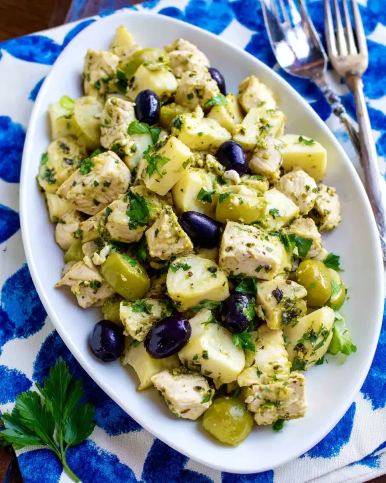 Homemade Chicken and Hearts of Palm Salad photo