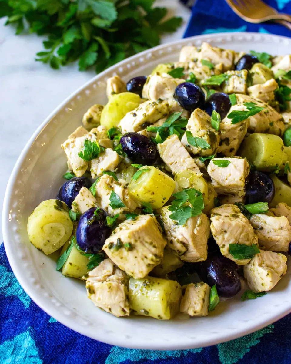 Easy Chicken and Hearts of Palm Salad recipe photo